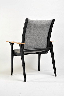 Spike chair back view